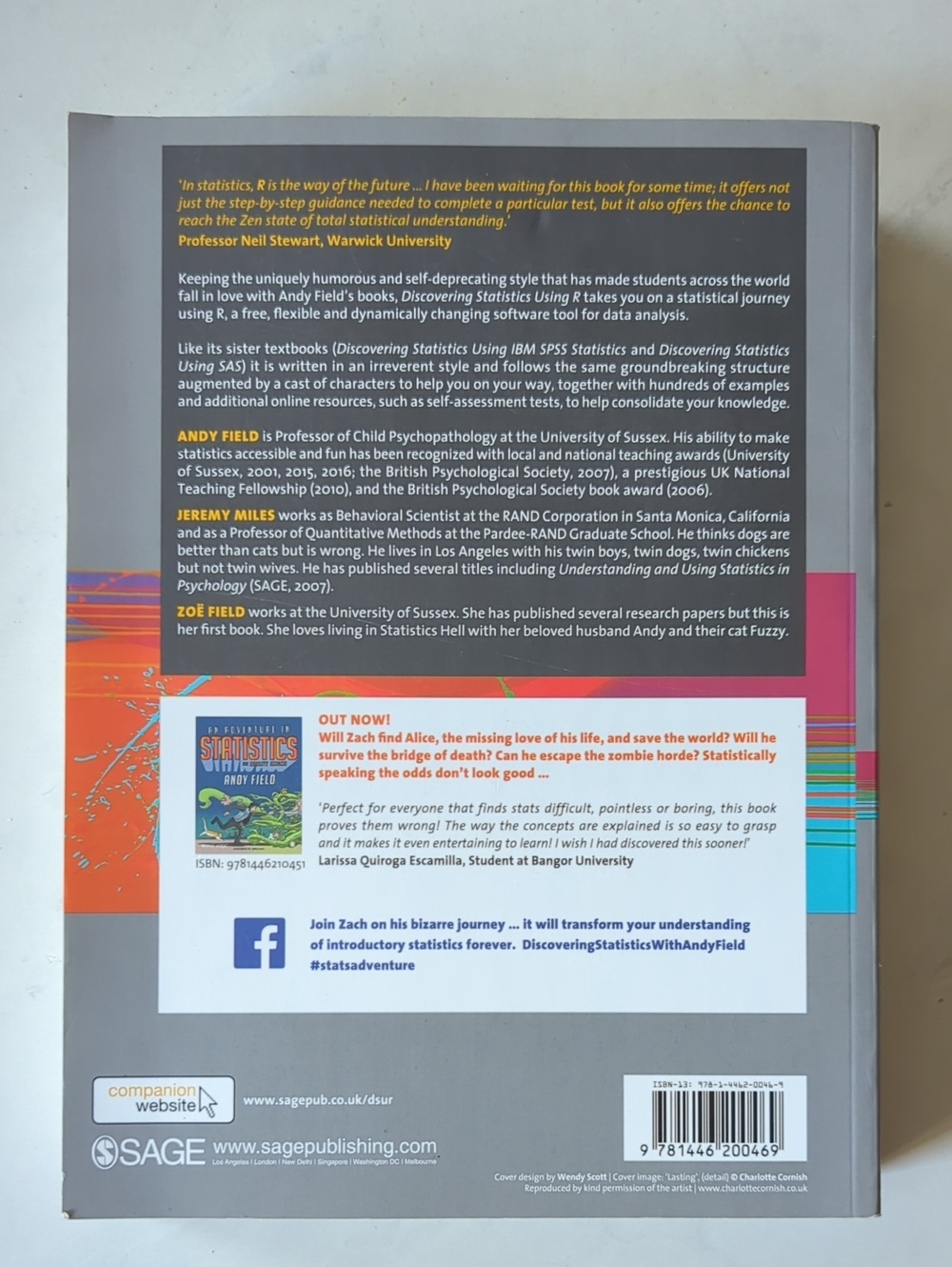 Discovering Statistics Using R Textbook - Picture 2 of 4